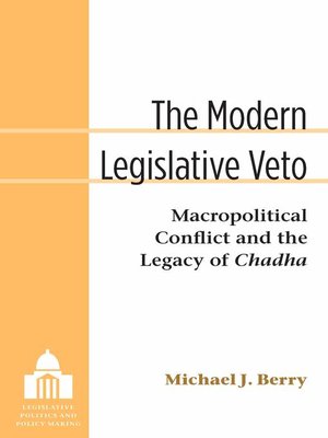 cover image of Modern Legislative Veto